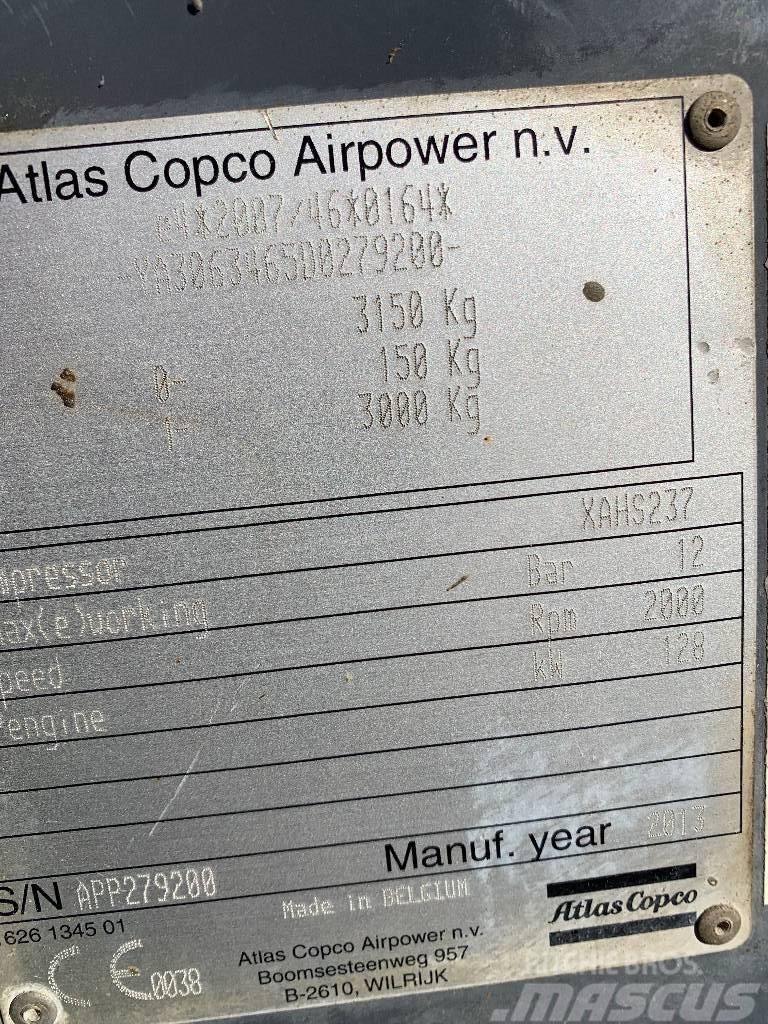 Atlas Copco XAHS 237 Kompresori