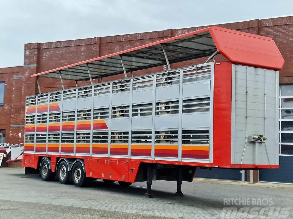 Van Hool Bekkers livestock 3 deck - Loadlift - Ventilation Dzīvnieku transportēšanas piekabes