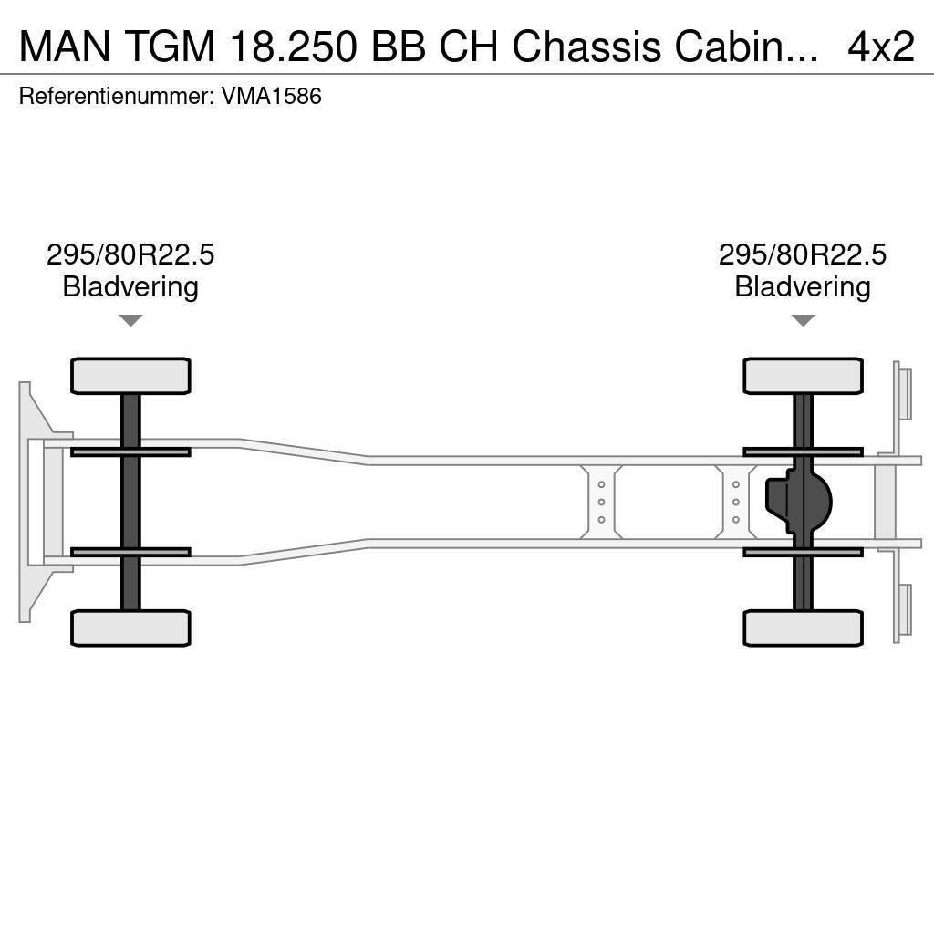 MAN TGM 18.250 BB CH Chassis Cabin (43 units) Šasija ar kabīni