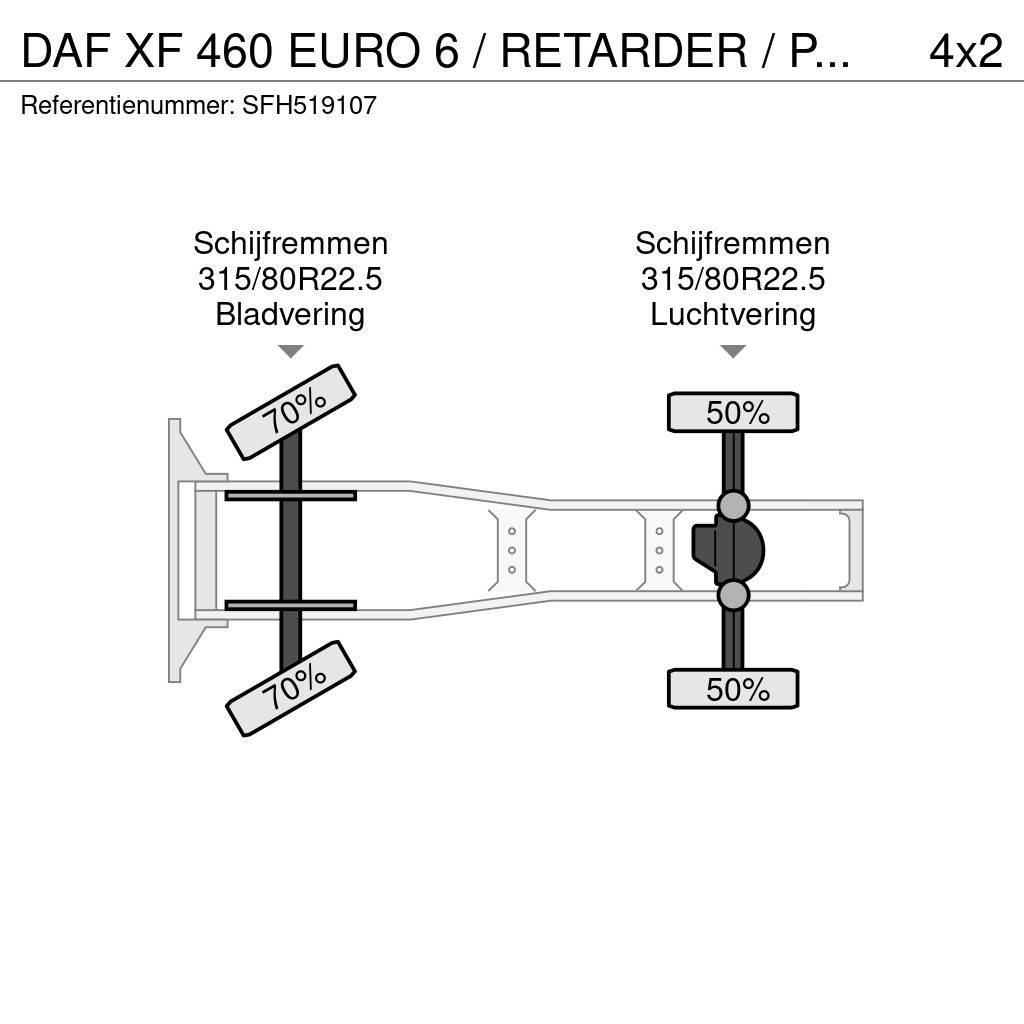 DAF XF 460 EURO 6 / RETARDER / PTO / AIRCO Vilcēji