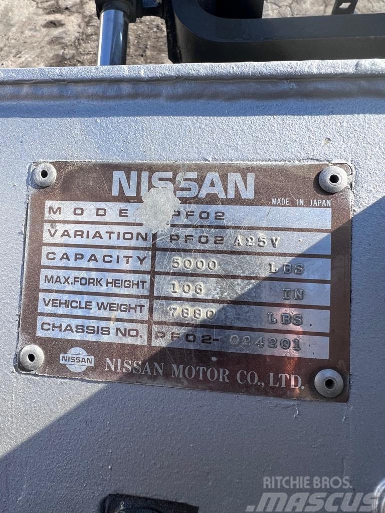 Nissan PF02A25V Apvidus autokrāvējs