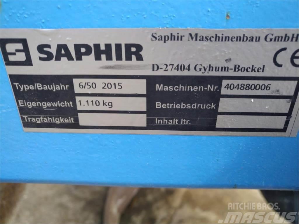Saphir 6/50 Cita augsnes apstrādes tehnika un papildaprīkojums