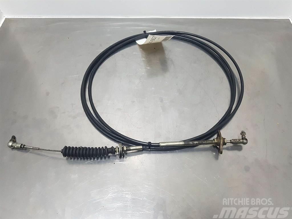 Zettelmeyer ZL1001 - Throttle cable/Gaszug/Gaskabel Šasija un piekare