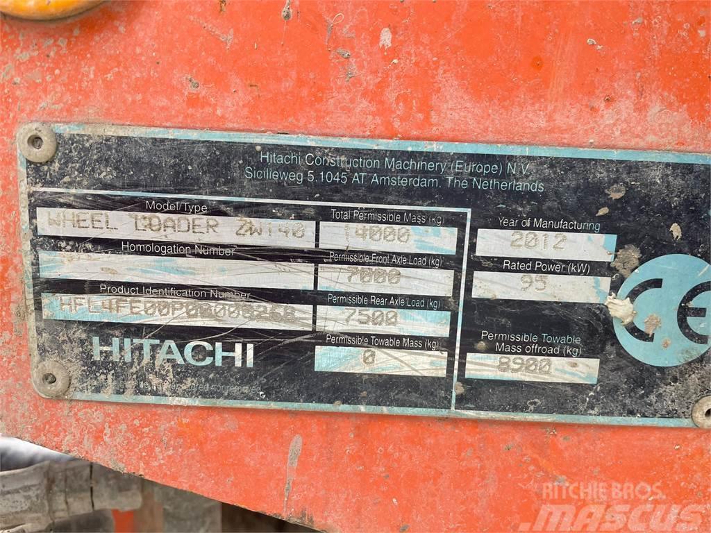 Hitachi ZW140 Iekrāvēji uz riteņiem