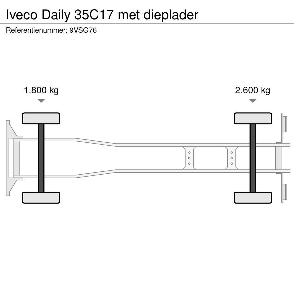 Iveco Daily 35C17 met dieplader Evakuatori