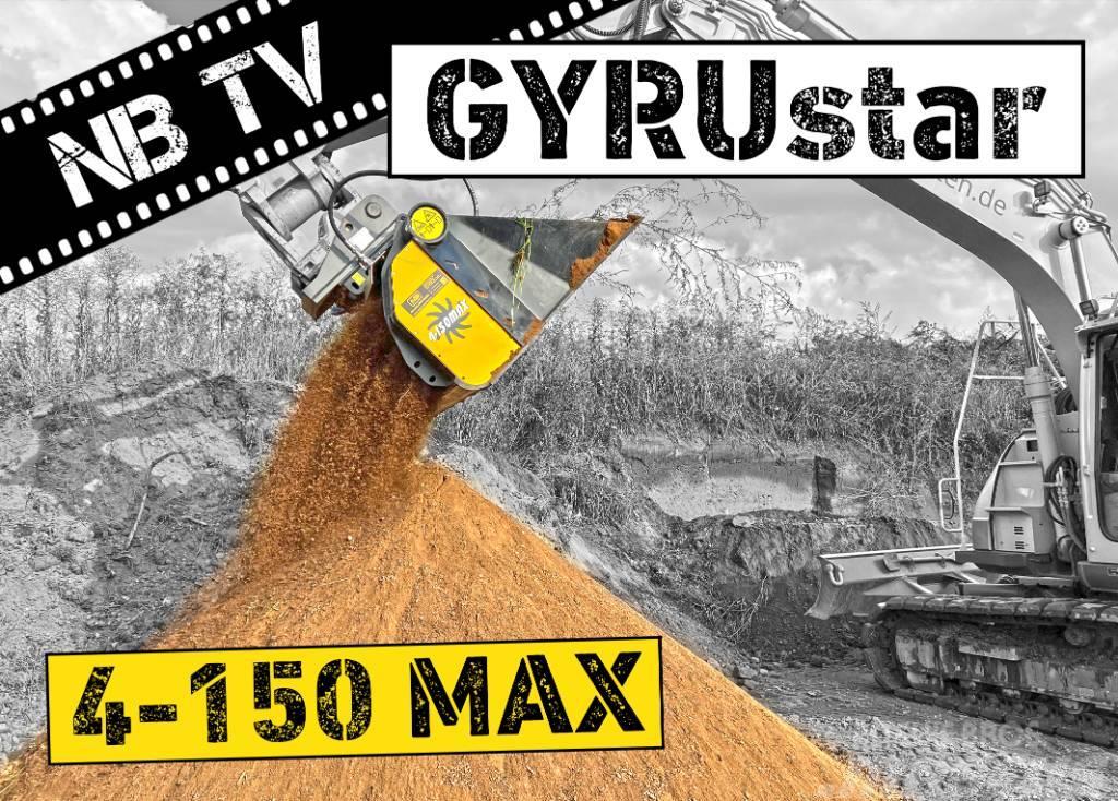 Gyru-Star 4-150MAX (opt. Verachtert CW40, Lehnhoff) Sijāšanas kausi