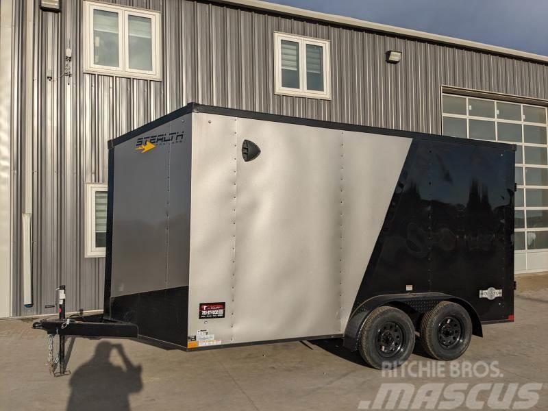  7FT x 14FT Stealth Mustang Series Enclosed Cargo T Furgons
