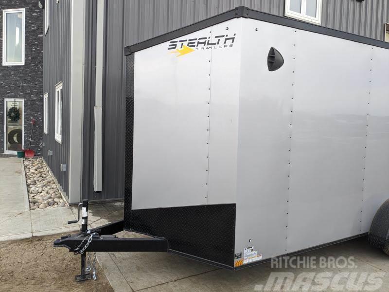  7FT x 16FT Stealth Mustang Series Enclosed Cargo T Furgons