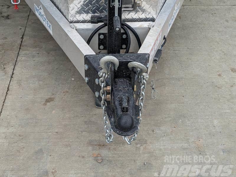  82 x 20' Aluminum Hydraulic Tilt Deck Trailer 82 x Auto pārvadāšanas treileri