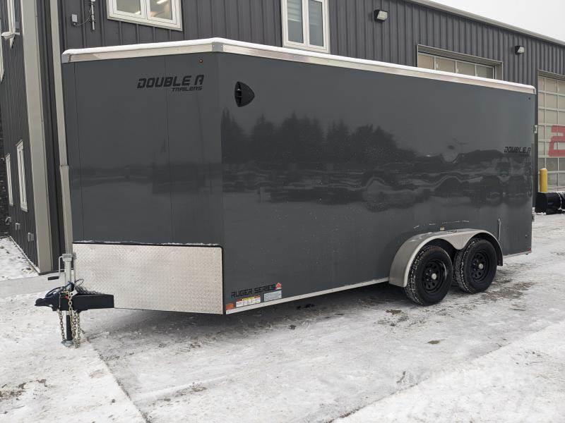 Double A Trailers 7' x 16' Cargo Enclosed Trailer Double A Trailers  Furgons
