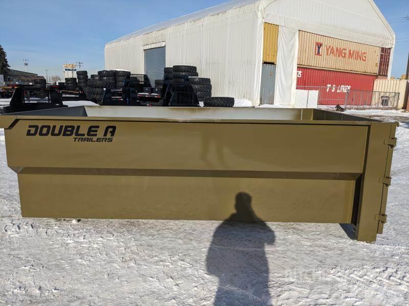  Roll Off Dump Trailer 14ft Bin -12 Yard Capacity R Pašizgāzējs