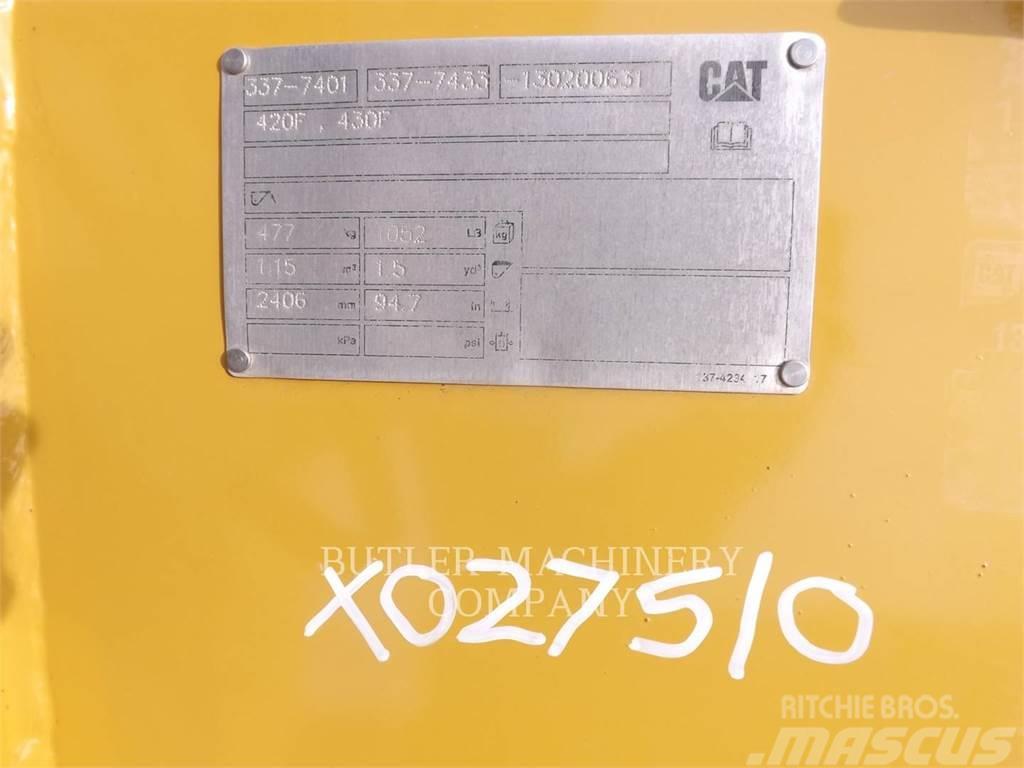 CAT 420F BUCKET 1.5 CYD PIN ON Kausi