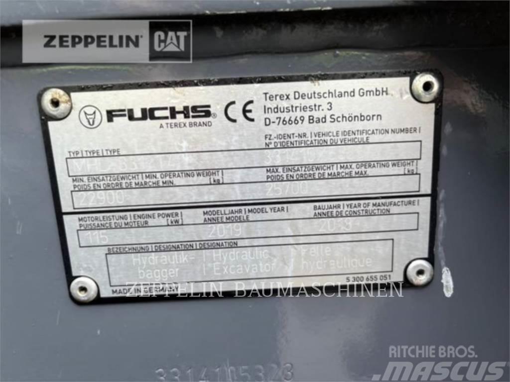 Fuchs MHL331F Demontāžas ekskavators