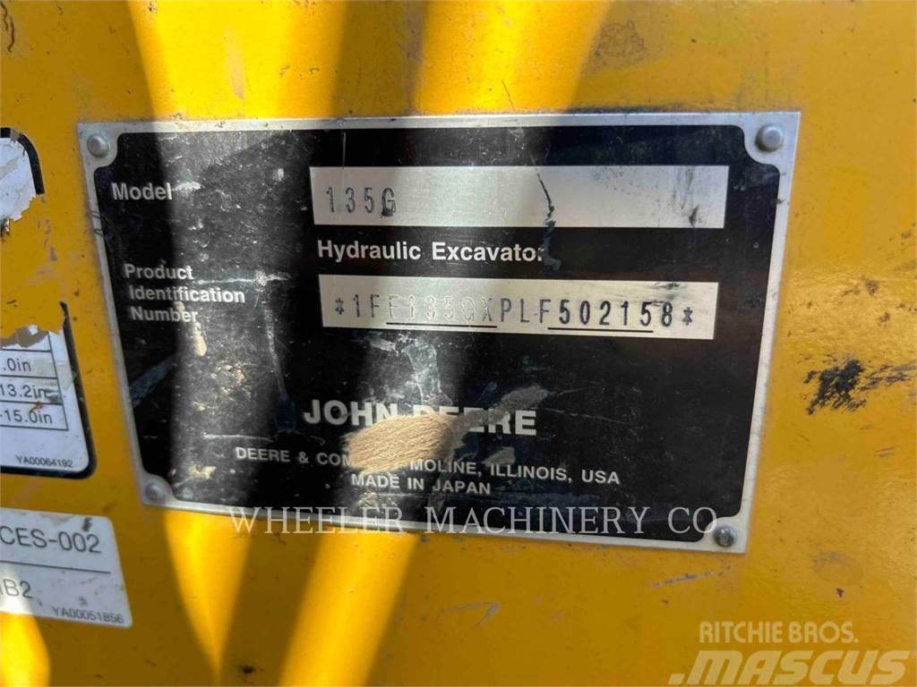 John Deere 135G Kāpurķēžu ekskavatori