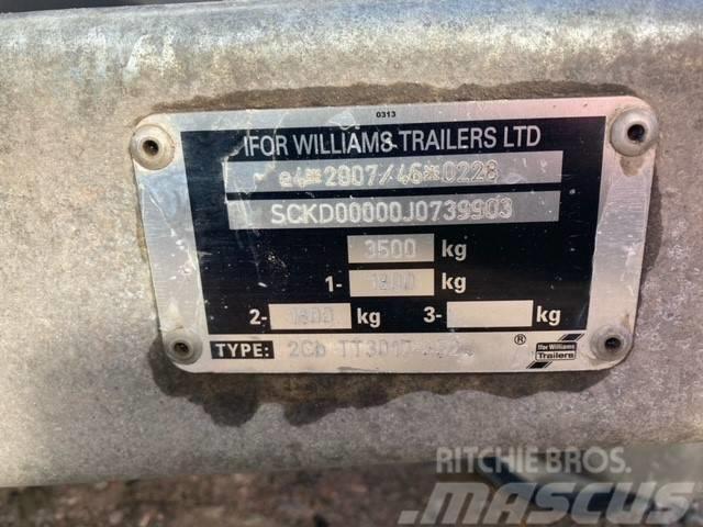 Ifor Williams TT3017195 Tipper Trailer Treileri-pašizgāzēji