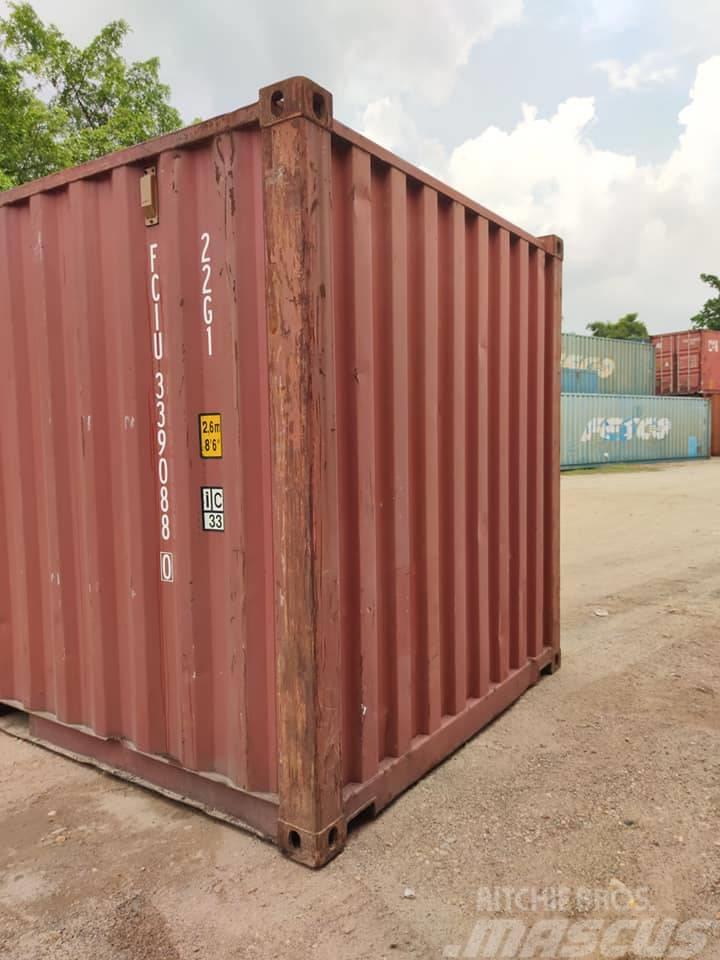  Global Container Exchange 20 DV Uzglabāšanas konteineri