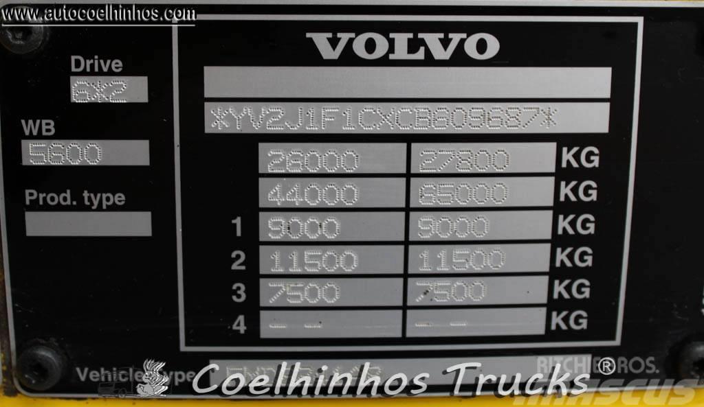Volvo FM 410 + PK 18002 EH-B Platformas/kravas mašīnas ar vinču