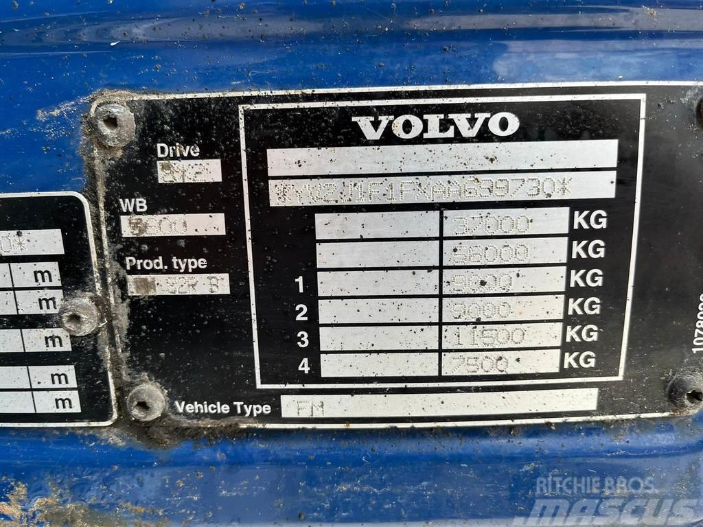 Volvo FM 410 8x2*6 HMF 8520-OK6 + JIB / PLATFORM L=7198 Smagās mašīnas ar celtni