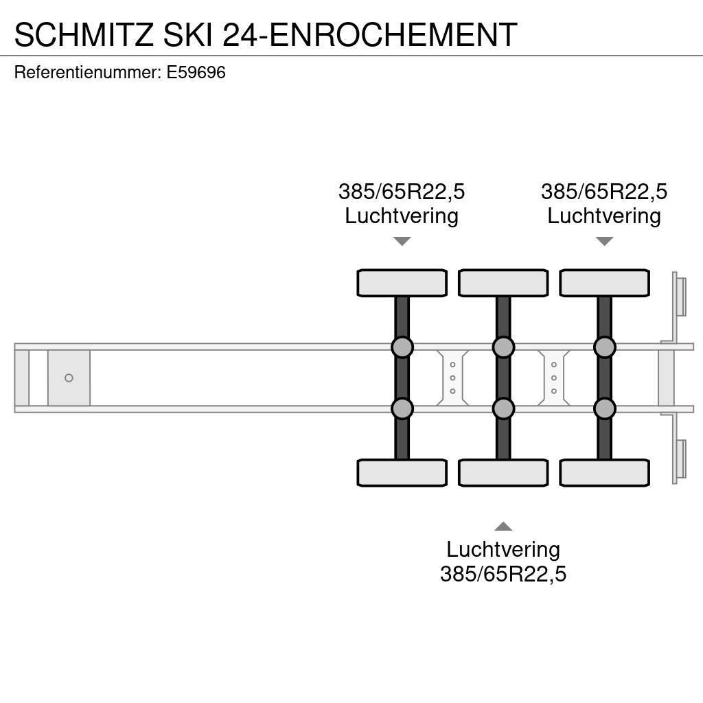 Schmitz Cargobull SKI 24-ENROCHEMENT Piekabes pašizgāzēji