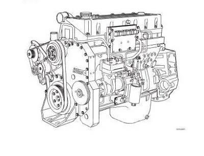 Cummins Cummins Diesel Engine QSB4.5 for Truck Bulldozer e Dzinēji