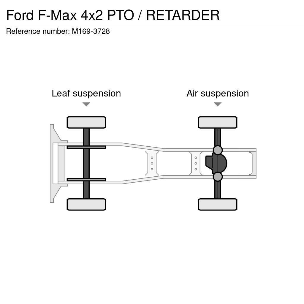 Ford F-Max 4x2 PTO / RETARDER Vilcēji