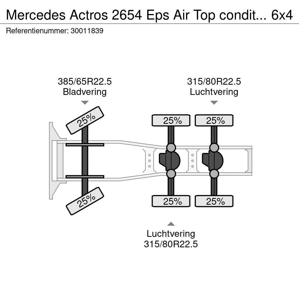 Mercedes-Benz Actros 2654 Eps Air Top condition Vilcēji