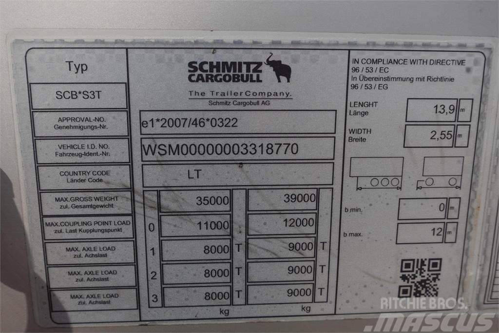 Schmitz Cargobull SCS24 Standart Curtainsider Varios, ARM, ALU, LR Tents