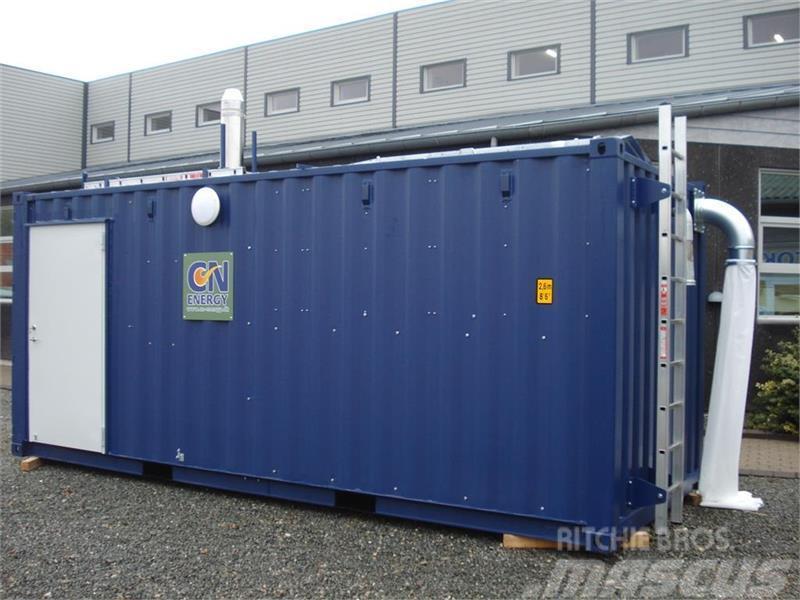  HDG Container Løsninger Evt. udlejning / Leasing ! Biomasas apkures katli un krāsnis