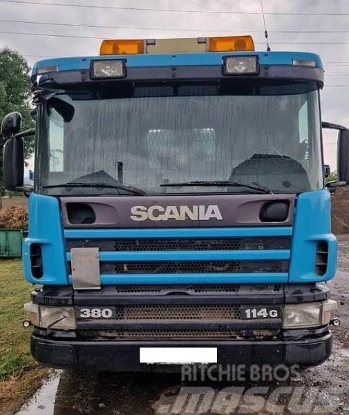Scania G114 R380 +Combi-Lift Treileri ar āķi