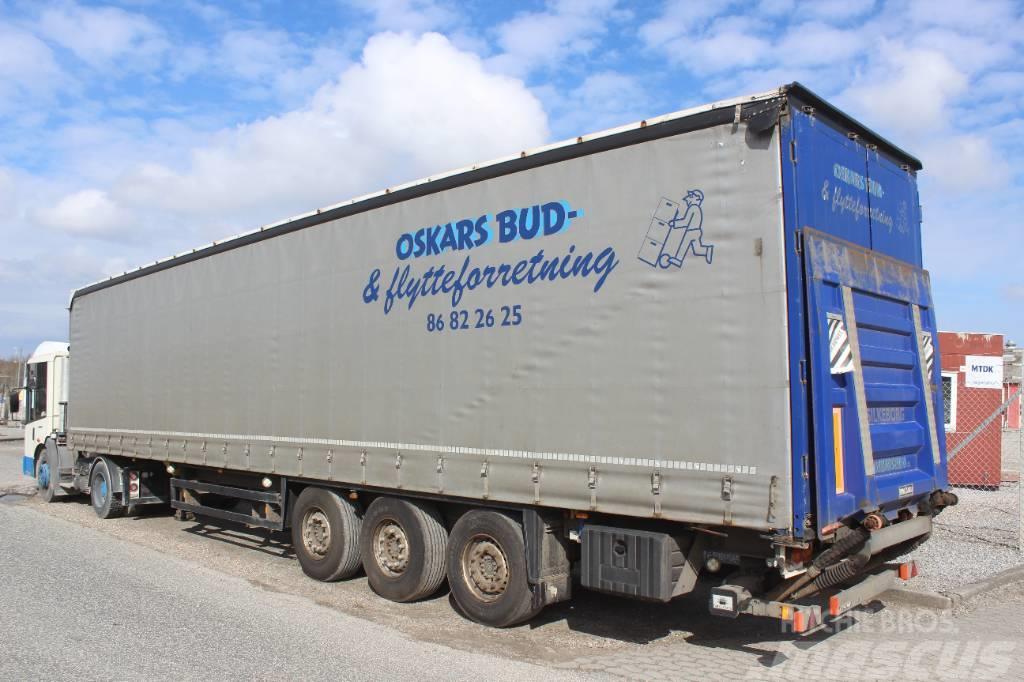 Schmitz Cargobull 3 akslet gardin trailer med lift - skyde/hævetag Tents puspiekabes