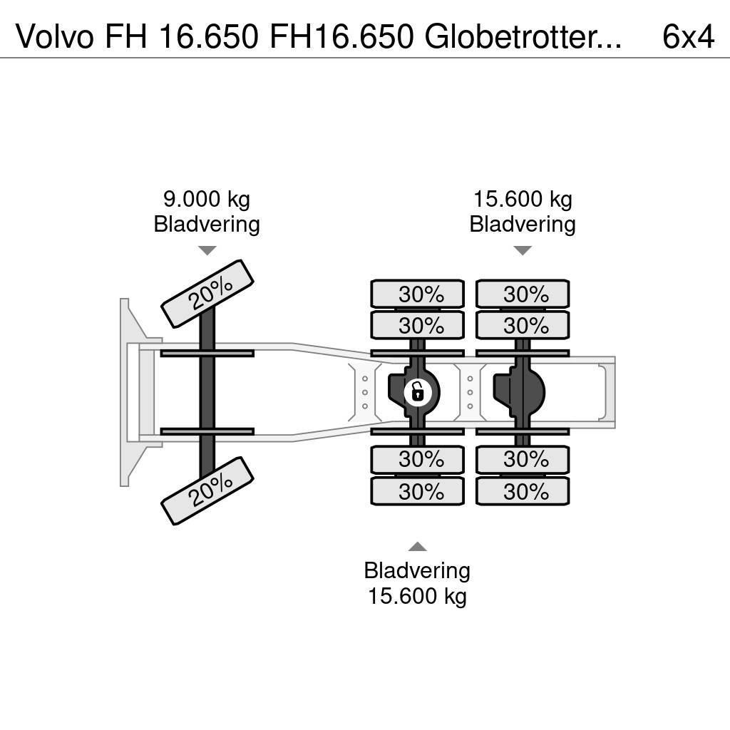 Volvo FH 16.650 FH16.650 Globetrotter EU6 VEB 200Ton Vilcēji