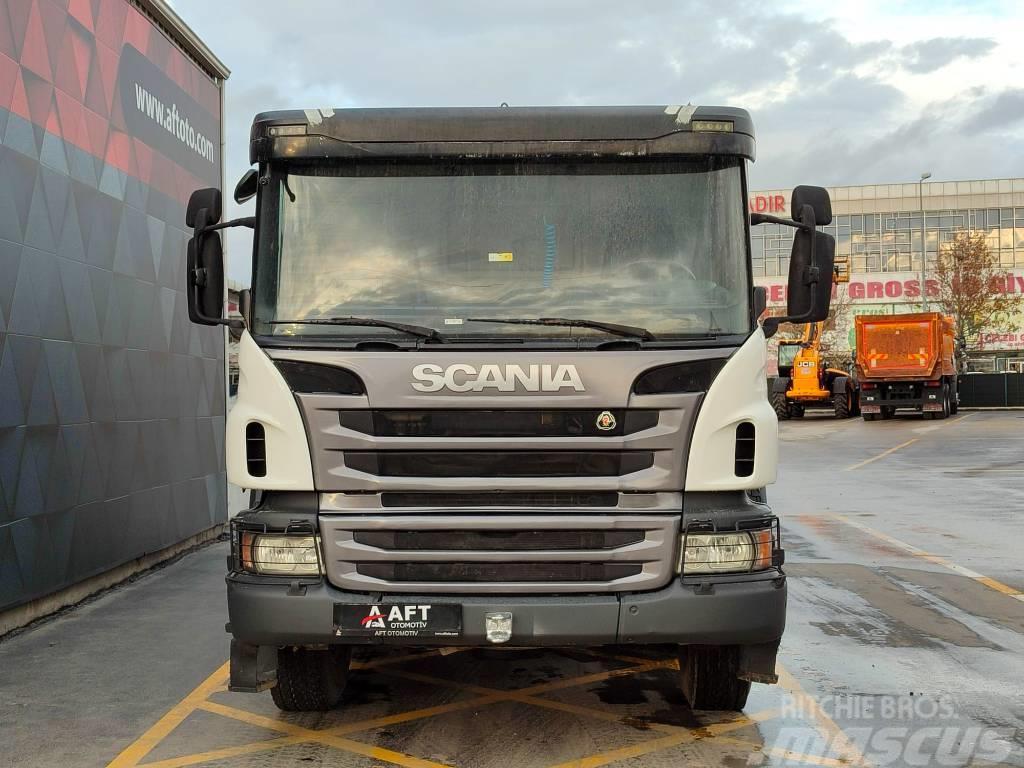 Scania 2018 P 410 E6 AC AUTO TRANSMIXER Betonvedēji