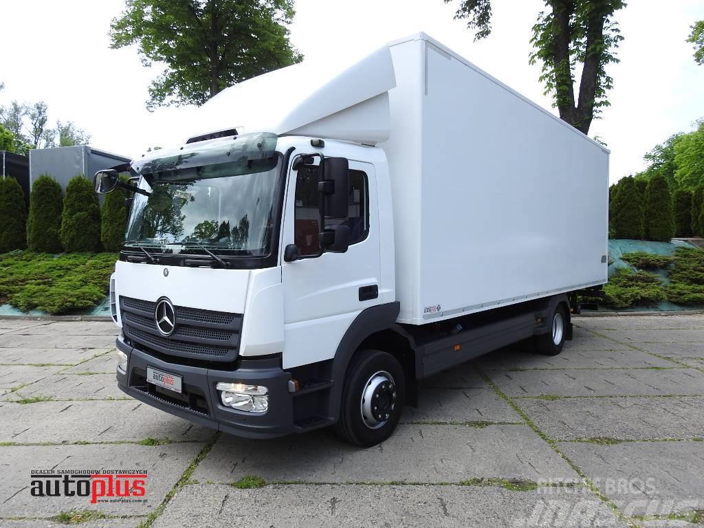 Mercedes-Benz ATEGO 12.24 CONTAINER BOX 16 PALLETS LIFT A/C Furgons