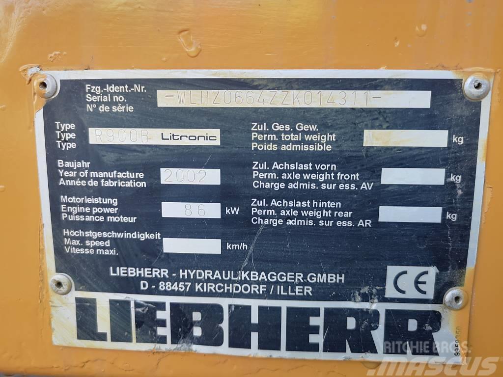 Liebherr R 900 B Litronic Kāpurķēžu ekskavatori