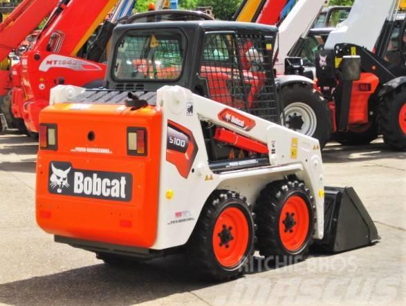 Bobcat Kompaktlader BOBCAT S 100 - 1.8t. vgl. 450 510 7 Lietoti riteņu kompaktiekrāvēji