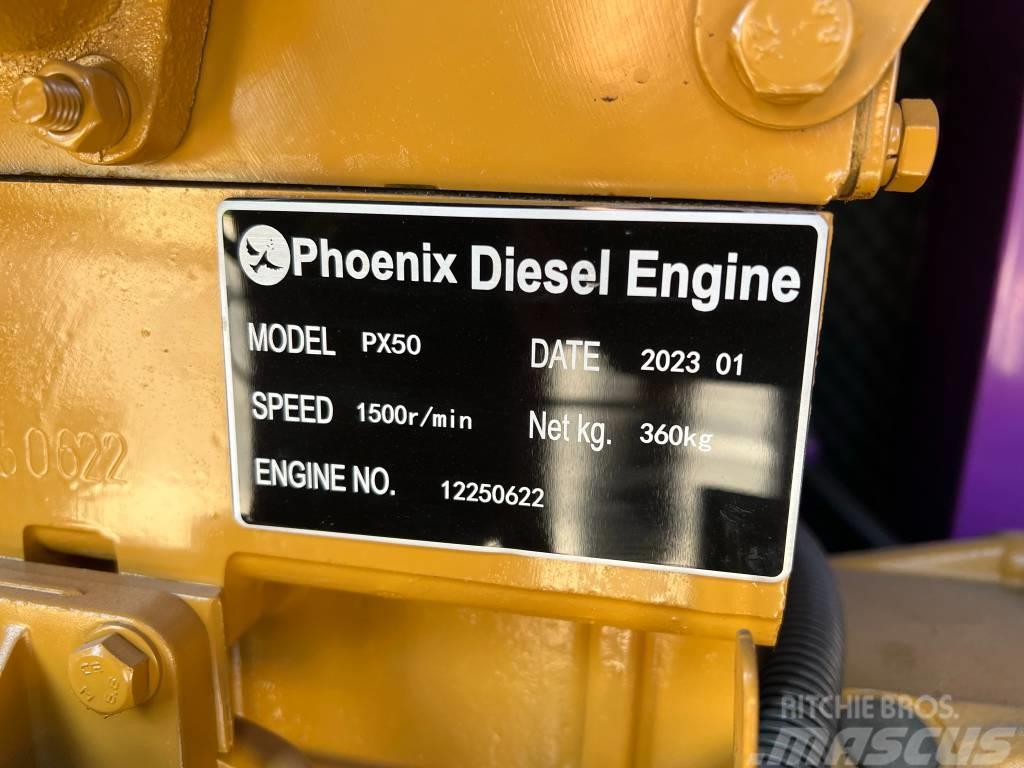 Phoenix PX50 - New / Unused / 45 KVA Dīzeļģeneratori