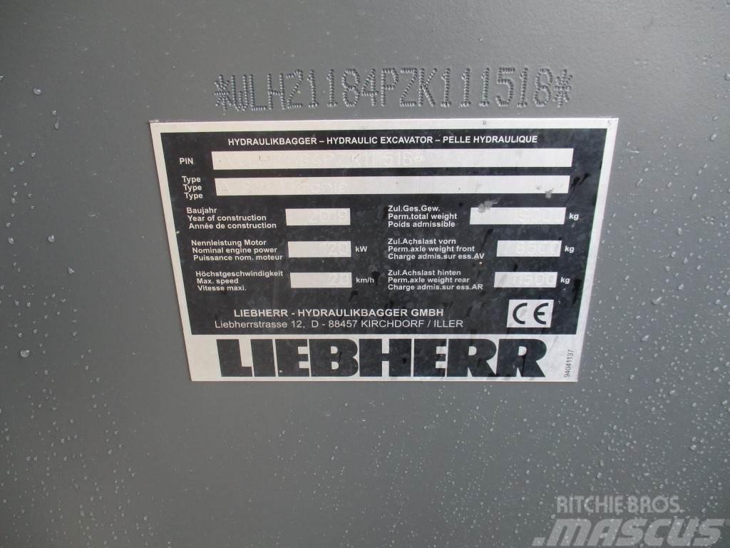 Liebherr A 918 Litronic Ekskavatori uz riteņiem