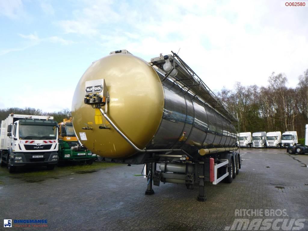 Van Hool Chemical tank inox 30 m3 / 1 comp ADR 12/03/2024 Autocisternas