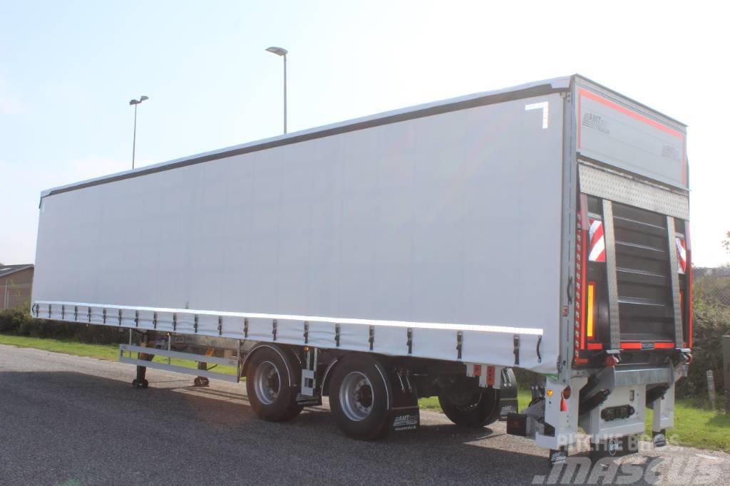 AMT 2 akslet city trailer med lift og TRIDEC- CI200 Tents puspiekabes