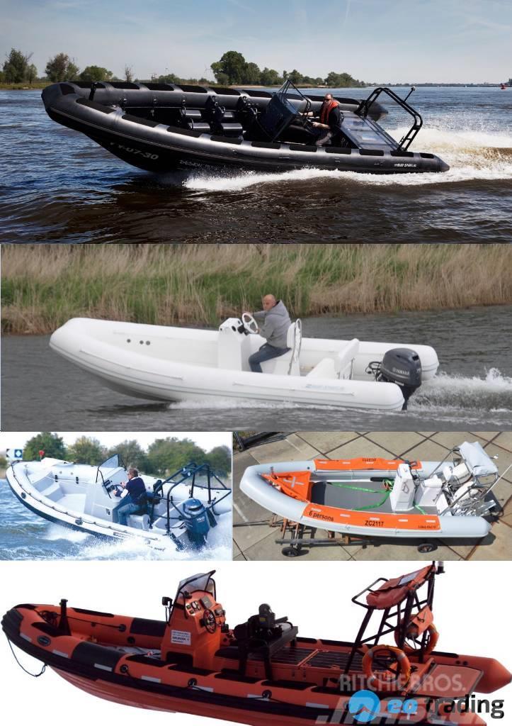  Workboats Multicat, Pilot, Rib, Landingcraft and M Darba laivas / baržas