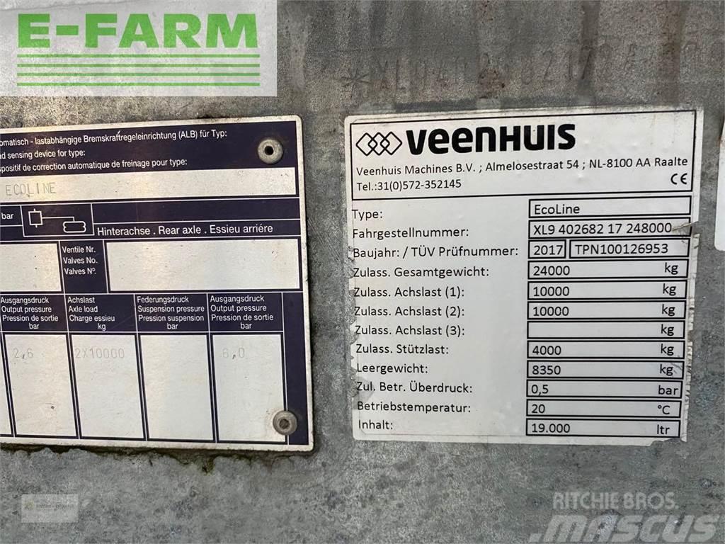 Veenhuis eco line 19000 liter Mēslojuma izkliedētājs
