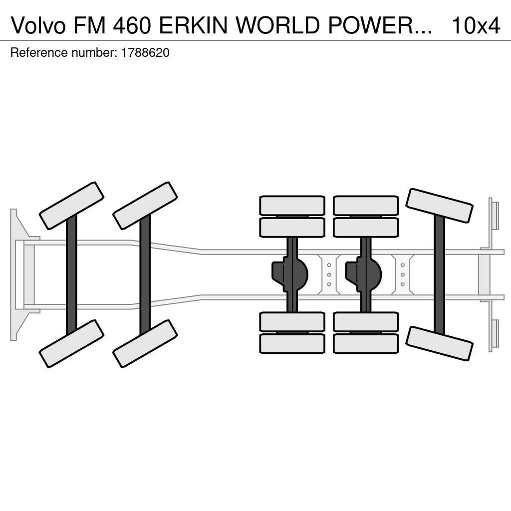 Volvo FM 460 ERKIN WORLD POWER ER 2070 T-4.1 CRANE/KRAN/ Smagās mašīnas ar celtni