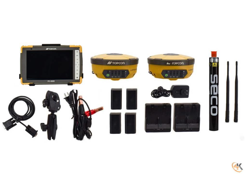 Topcon Dual Hiper V FH915 Base/Rover w FC-5000, Pocket-3D Citas sastāvdaļas