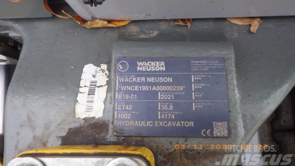 Wacker Neuson ET42 Kāpurķēžu ekskavatori