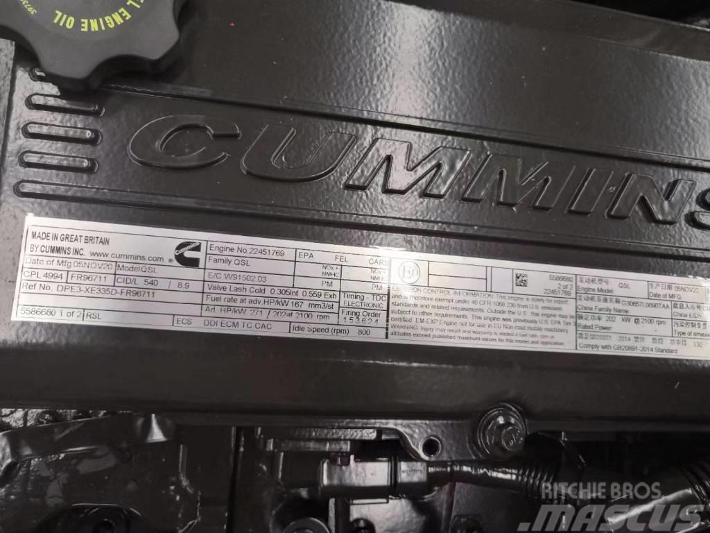 Cummins QSL9 CPL4994 construction machinery engine Dzinēji