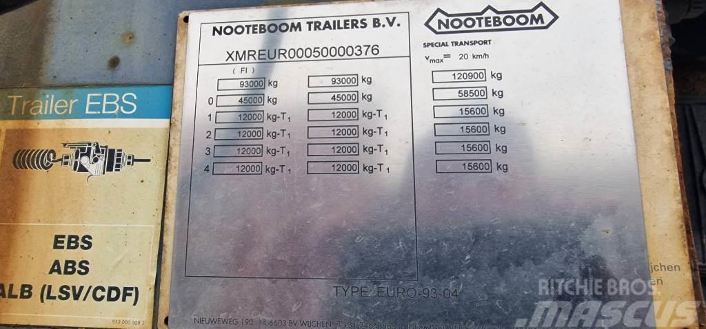 Nooteboom Euro-93-04 Zemie treileri