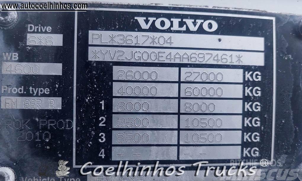 Volvo FM380  6x6 Šasija ar kabīni