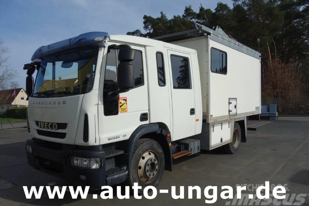 Iveco Eurocargo 120E225Doka Koffer mobile Werkstatt LBW Furgons