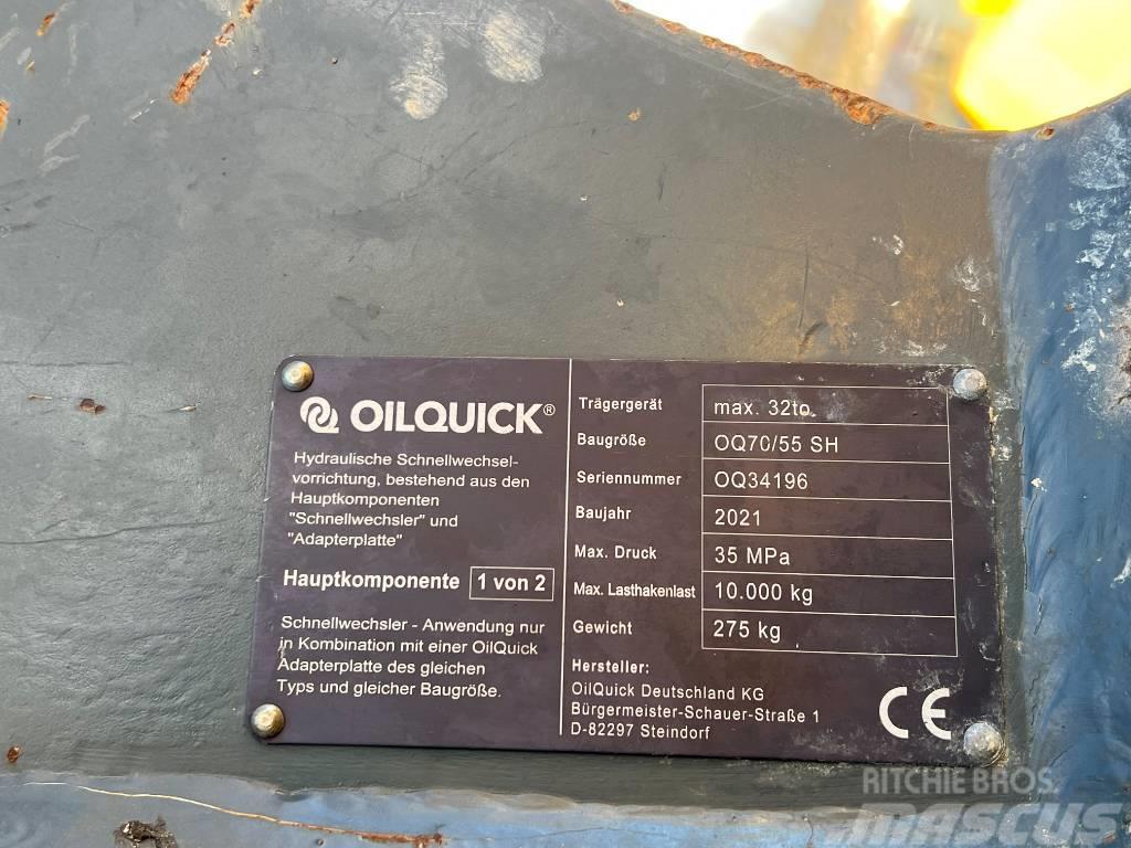 OilQuick OQ70/55 Schnellwechsler Ātrie savienotāji