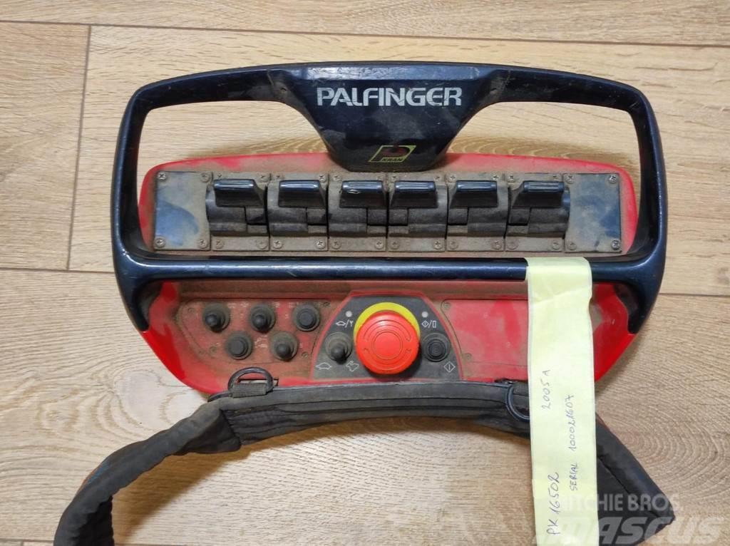 Palfinger PK16502 / RADIO CONTROL Iekrāvēju krāni